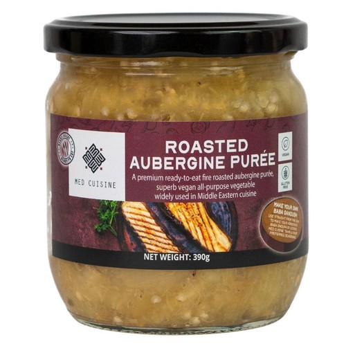 Med Cuisine Roasted Aubergine Puree