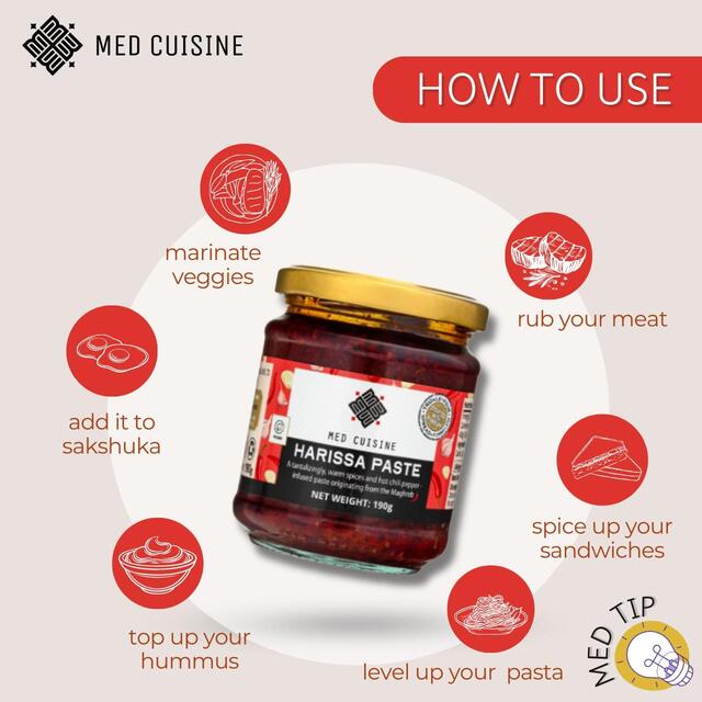 Med Cuisine Harissa Paste thumbnail 2