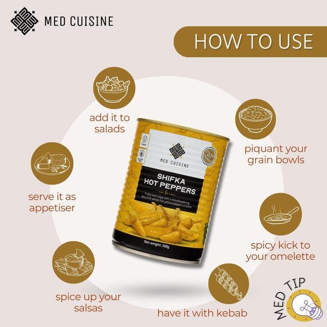 Med Cuisine Shifka Hot Peppers thumbnail 2
