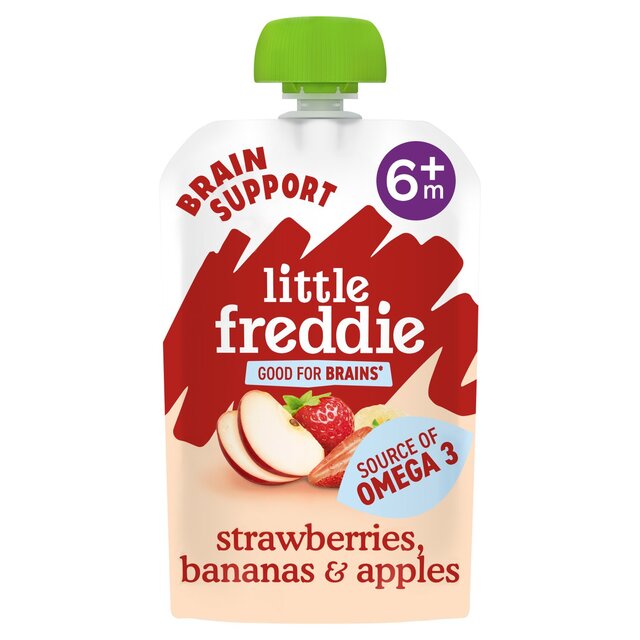 Little Freddie Strawberries, Bananas & Apples (DHA)