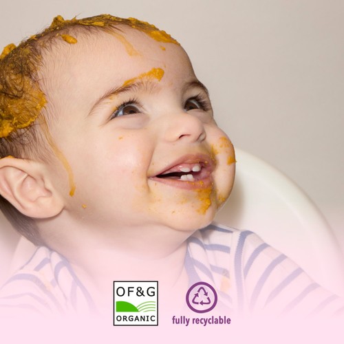 Little Freddie Organic Mango, Berries, Apples & Oats Baby Food Pouch 6+ M thumbnail 4