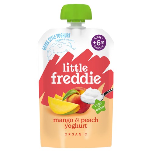 Little Freddie Mango & Peach Greek Style Yoghurt