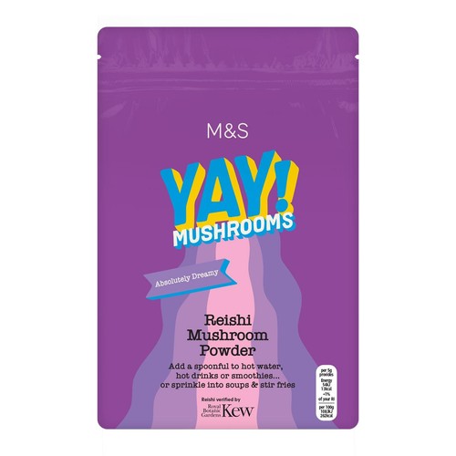 M&S YAY! Mushroom Reishi Mushroom Powder thumbnail 3