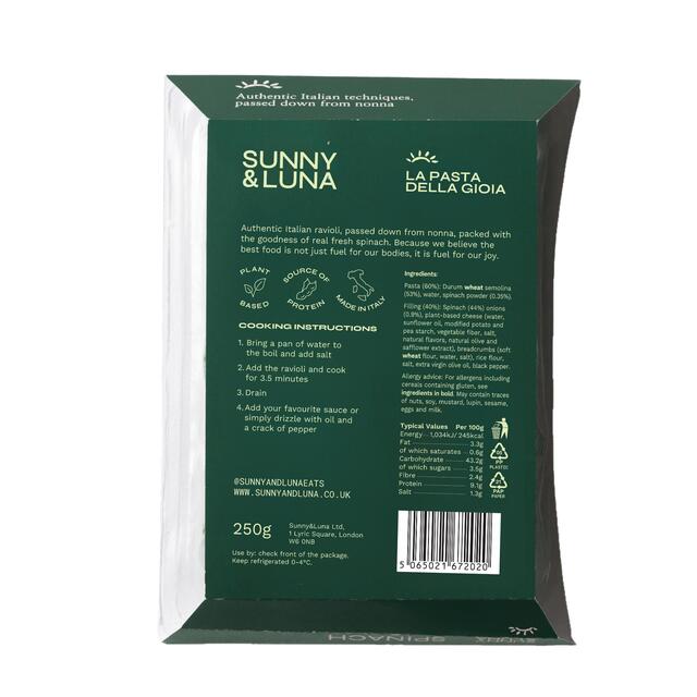 Sunny & Luna Spinach Ravioli thumbnail 5