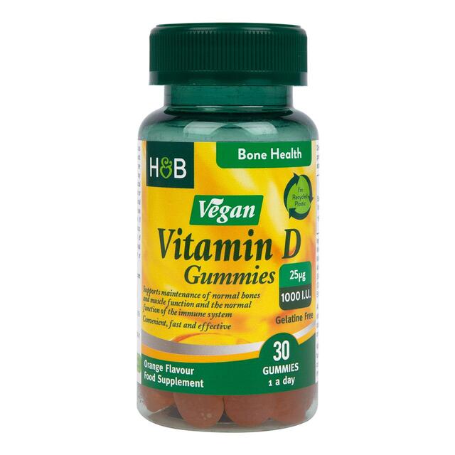 Holland & Barrett Vegan Vitamin D 1000 I.U 25ug