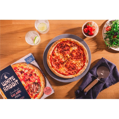 White Rabbit Gluten Free Sourdough Salame Pizza thumbnail 4