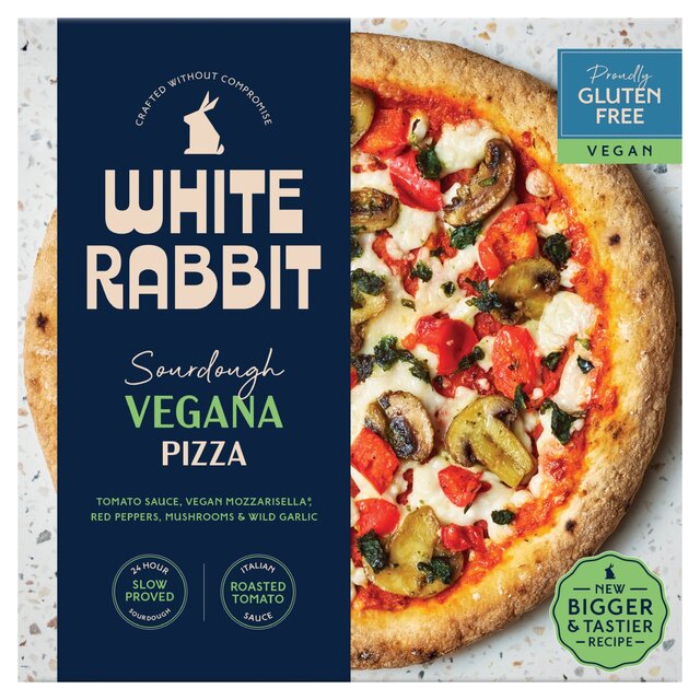 White Rabbit Gluten Free Sourdough Vegana Pizza