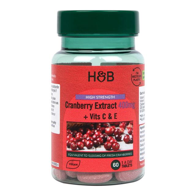 Holland & Barrett High Strength Cranberry Extract 400mg