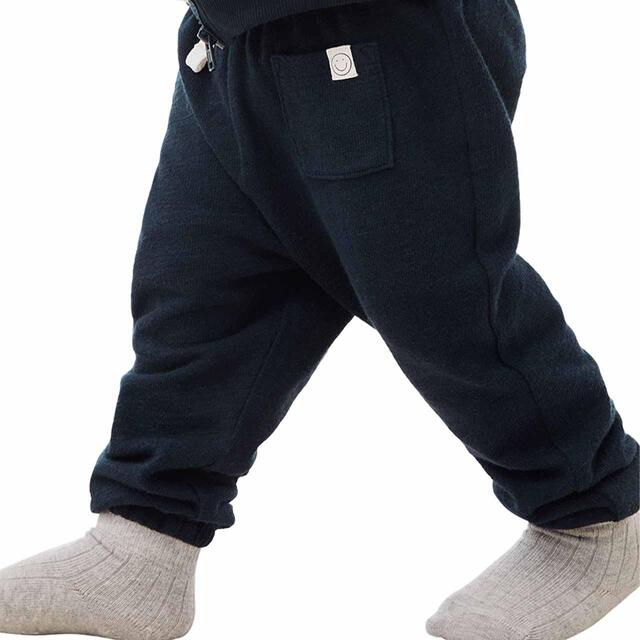 M&S Cotton Alfie Jogger, 0 Months-3 Years, Navy thumbnail 3