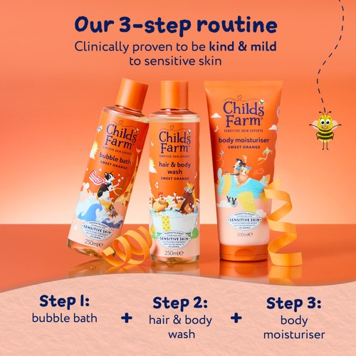 Childs Farm Bubble Bath Sweet Orange thumbnail 3