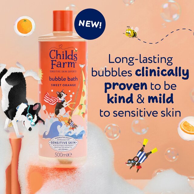 Childs Farm Bubble Bath Sweet Orange thumbnail 9