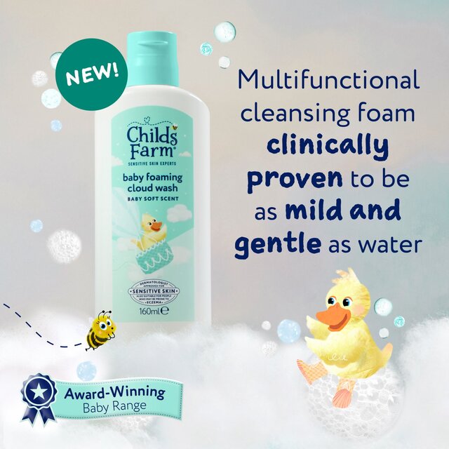 Childs Farm Baby Foaming Cloud Wash Baby Soft Scent thumbnail 7