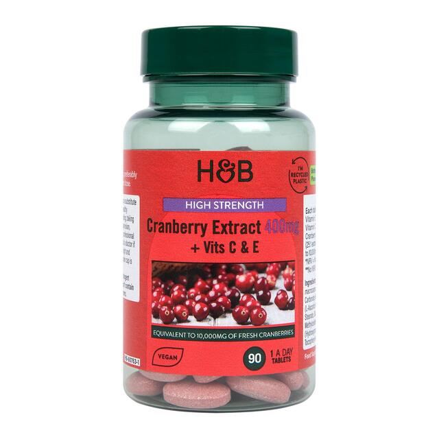 Holland & Barrett High Strength Cranberry Extract 400mg