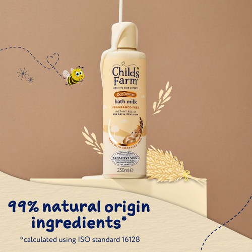 Childs Farm OatDerma Bath Milk Fragrance-Free thumbnail 5