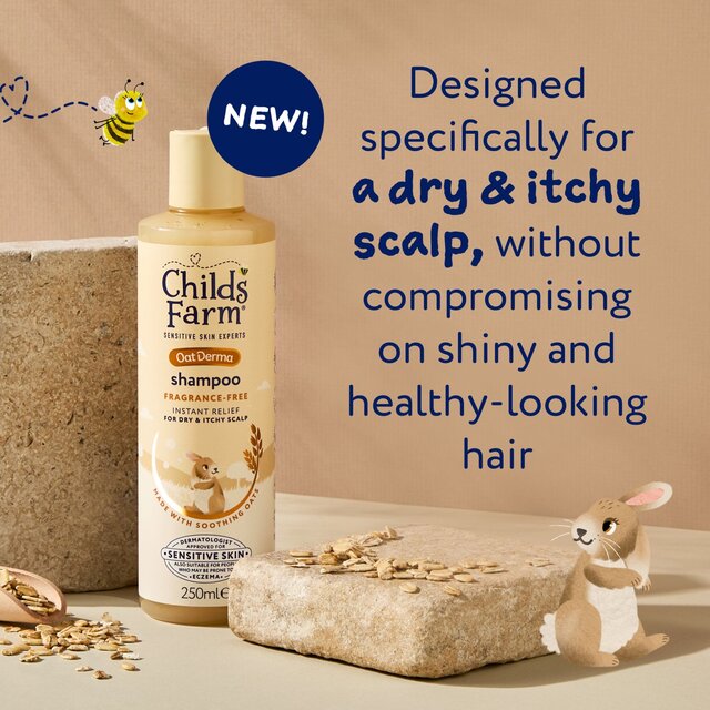 Childs Farm OatDerma Shampoo Fragrance-Free thumbnail 6