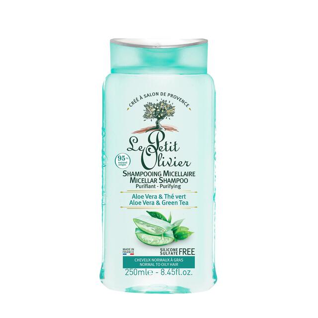 Le Petit Olivier Micellar Shampoo Purifying Aloe Vera & Green Tea