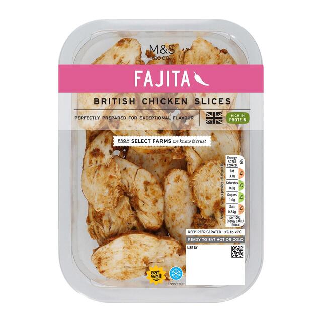M&S Fajita Chicken Breast Slices thumbnail 2