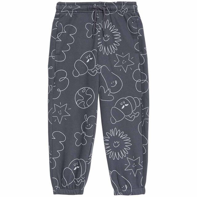 M&S Linear Joggers, 2-8 Years, Charcoal
