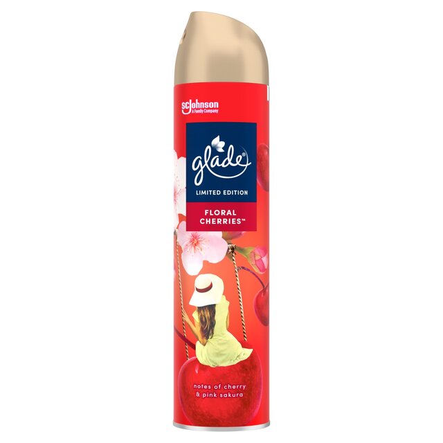 Glade Aerosol Floral Cherries Air Freshener thumbnail 2