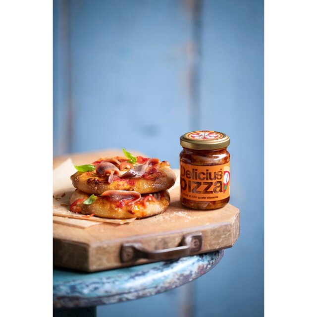 Delicius PIZZA - Anchovy Fillets in Spicy Sunflower Oil MSC thumbnail 2