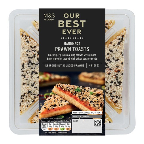 M&S Our Best Ever Prawn Toast thumbnail 2