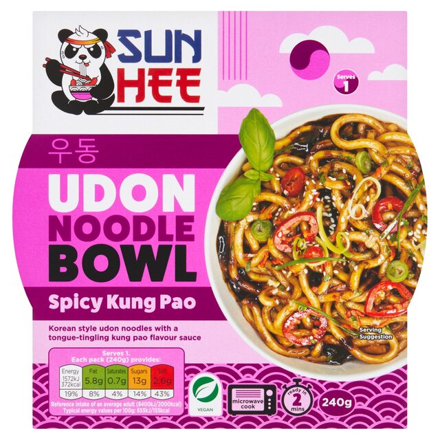 Sun Hee Spicy Kung Pao Udon Bowl