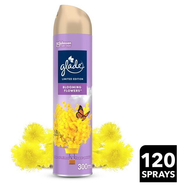 Glade Aerosol Blooming Flowers Air Freshener