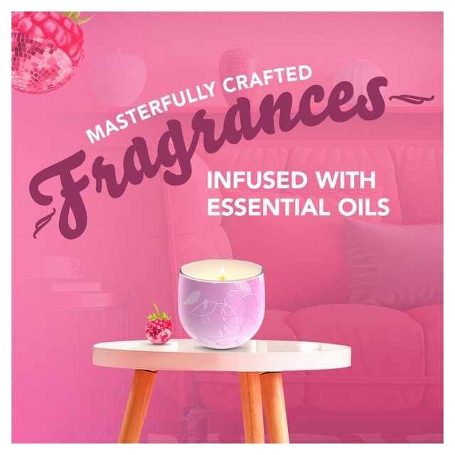 Glade Candle, Scented Candle, Vibrant Raspberries thumbnail 5