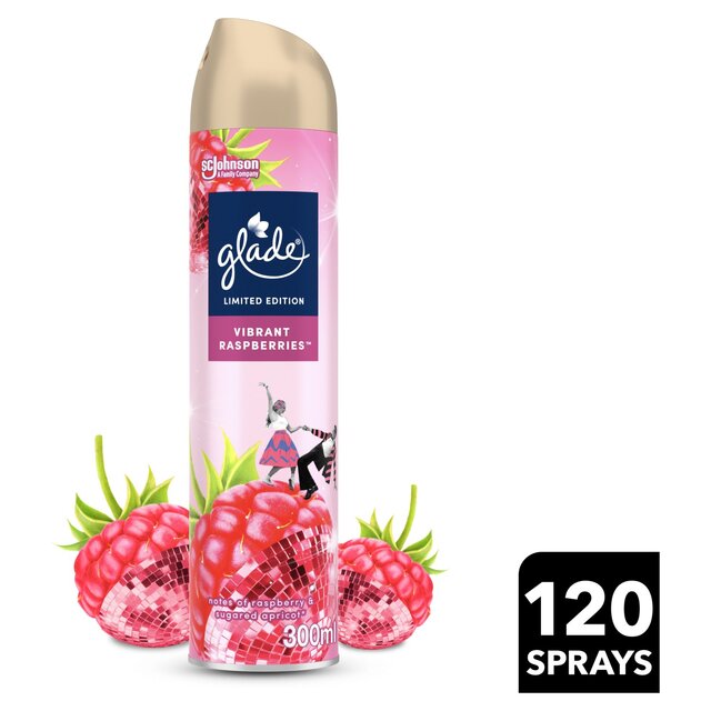 Glade Aerosol Vibrant Raspberries Air Freshener