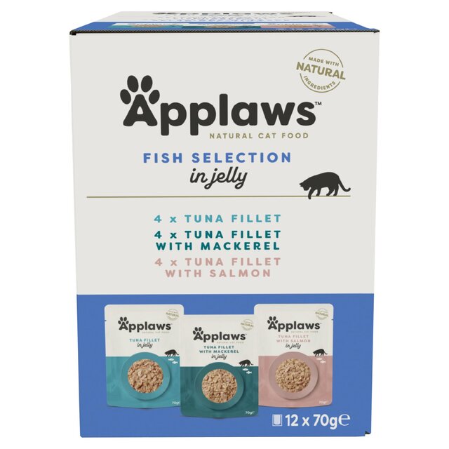 Applaws Cat Pouch Fish Selection in Jelly