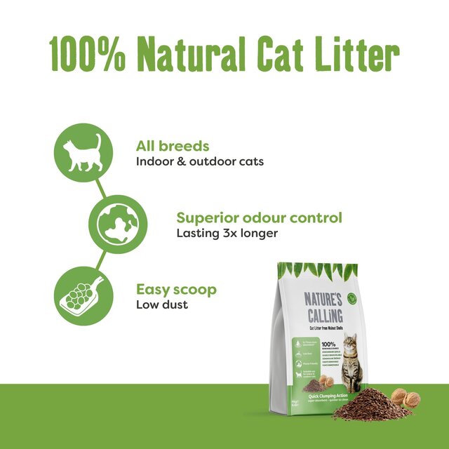 Nature's Calling 100% Biodegradable Cat Litter thumbnail 2