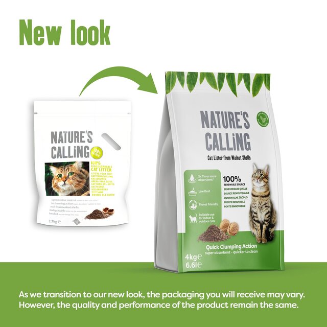 Nature's Calling 100% Biodegradable Cat Litter thumbnail 4