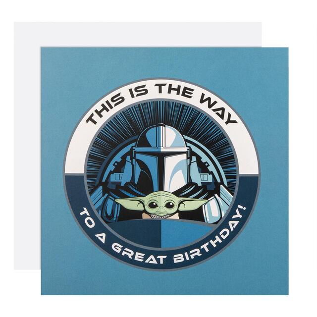 M&S Star Wars Birthday Card