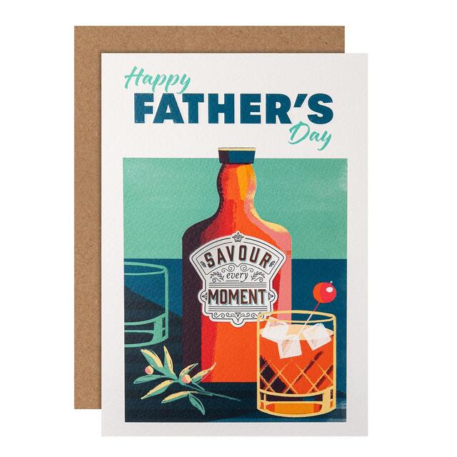 M&S Savour Every Moment Father's Day Card