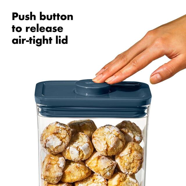 OXO POP Storage Container Rectangle 1.6L, 3 Piece Set, Storm Blue thumbnail 3