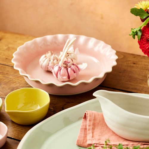 	Jamie Oliver Big Love Proper Pie Dish, Stoneware, 28cm, Pink thumbnail 4