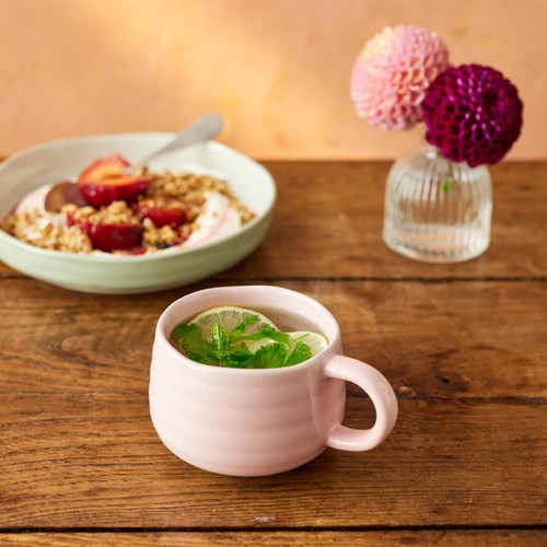 Jamie Oliver Big Love Cosy Cuppa, Stoneware, Pink thumbnail 3