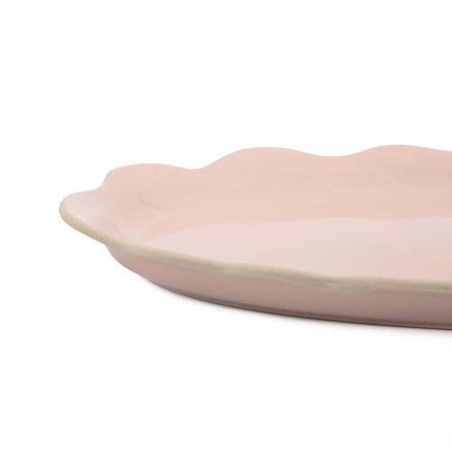	Jamie Oliver Big Love Pass-Me Platter, Stoneware, 35x20cm, Pink thumbnail 2