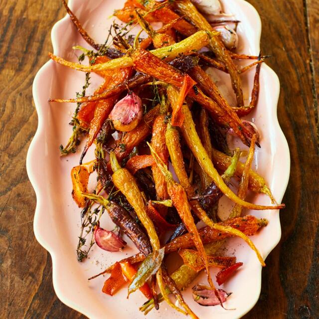 	Jamie Oliver Big Love Pass-Me Platter, Stoneware, 35x20cm, Pink thumbnail 5