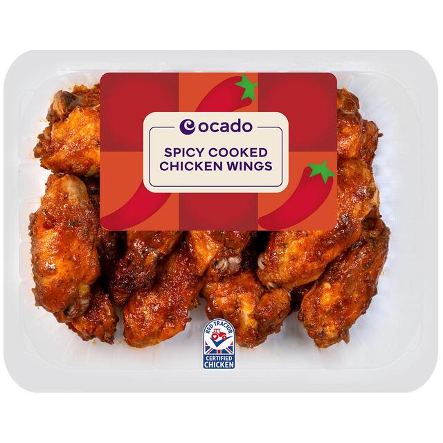 Ocado Spicy Cooked Chicken Wings