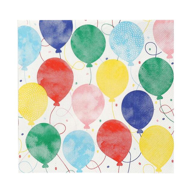 Table Fun Balloon Paper Party Napkins
