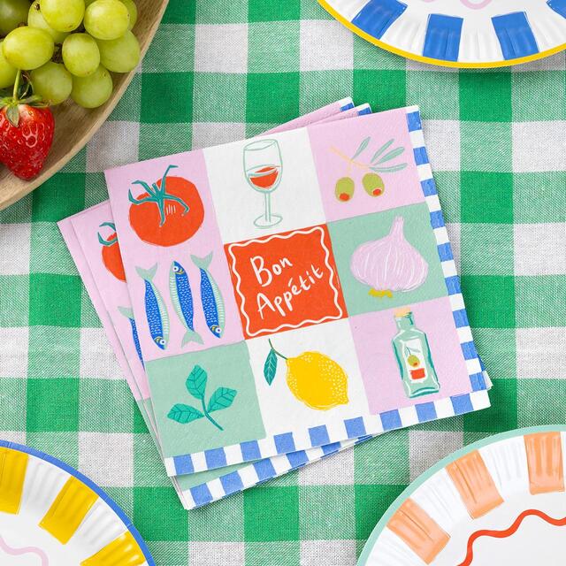 Talking Tables Summer Bon Napkins thumbnail 2