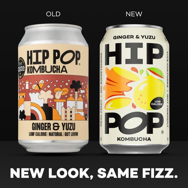 Hip Pop Ginger & Yuzu Kombucha thumbnail 2