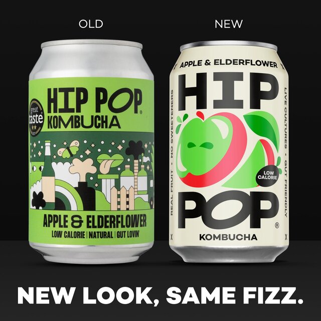 Hip Pop Apple & Elderflower Kombucha thumbnail 2