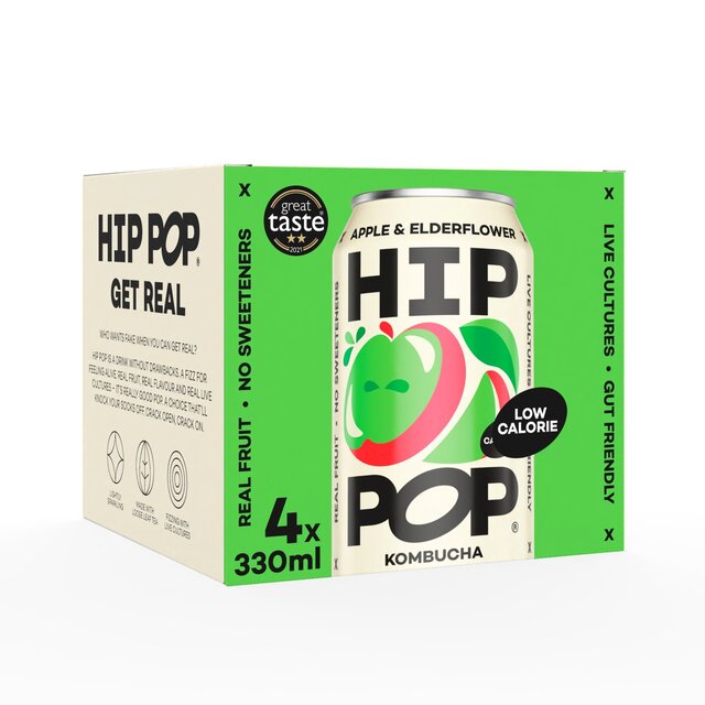Hip Pop Apple & Elderflower Kombucha thumbnail 8