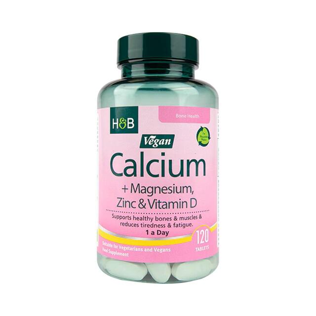 Holland & Barrett Vegan Calcium Magnesium Vitamin D & Zinc
