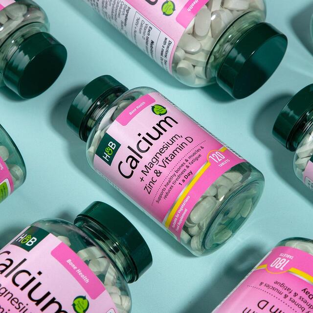 Holland & Barrett Vegan Calcium Magnesium Vitamin D & Zinc thumbnail 5