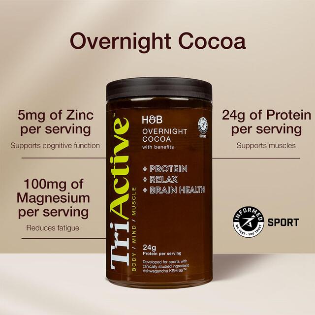 TriActive Overnight Protein Cocoa thumbnail 2