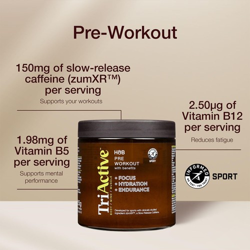 TriActive Sport Pre-Workout Blend "with Benefits" Raspberry & Lime thumbnail 3