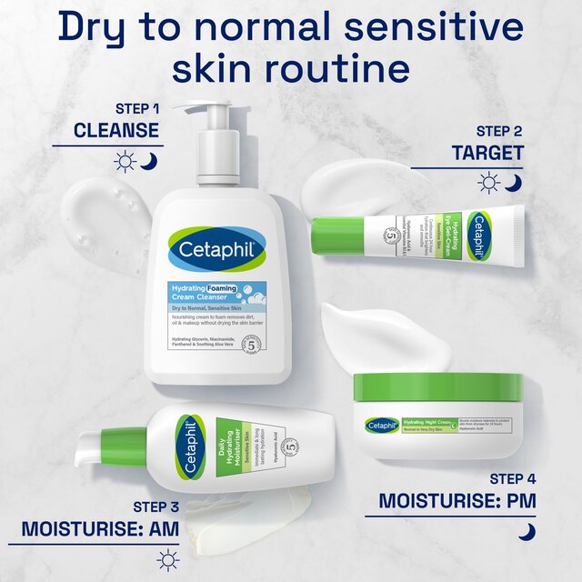 Cetaphil Hydrating Foaming Cream Cleanser thumbnail 7